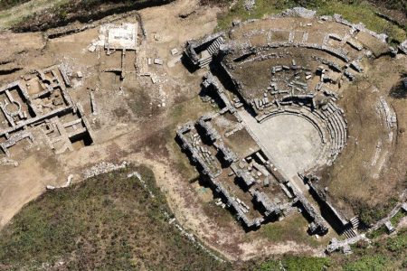 Hadrianopolis: The ruins of a roman site in Gjirokaster